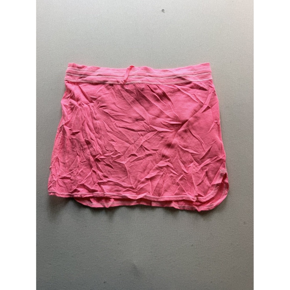 Polo Ralph Lauren Skirt Womens S Pink Good Embroidered Cotton Mini Drawstring - Picture 9 of 10